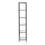 70" H x 27.5" W Iron Geometric Bookcase