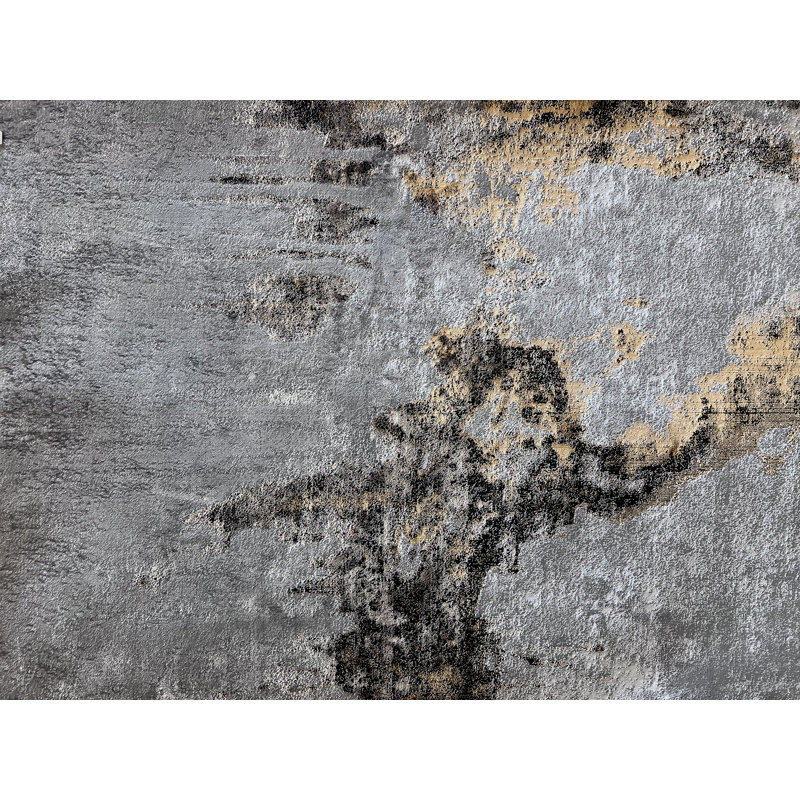 Leylanie Performance Abstract Indoor Rug, Rectangle 5'2" x 8'