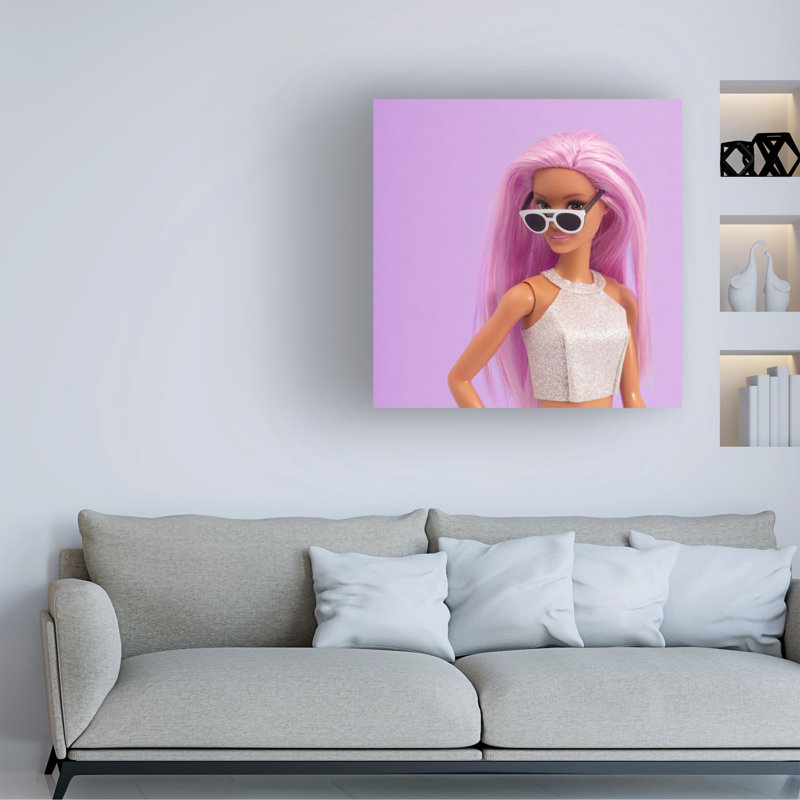 Julia Ramiro Gilipolleces sur toile, H 35 po x l 35 po x P 2 po