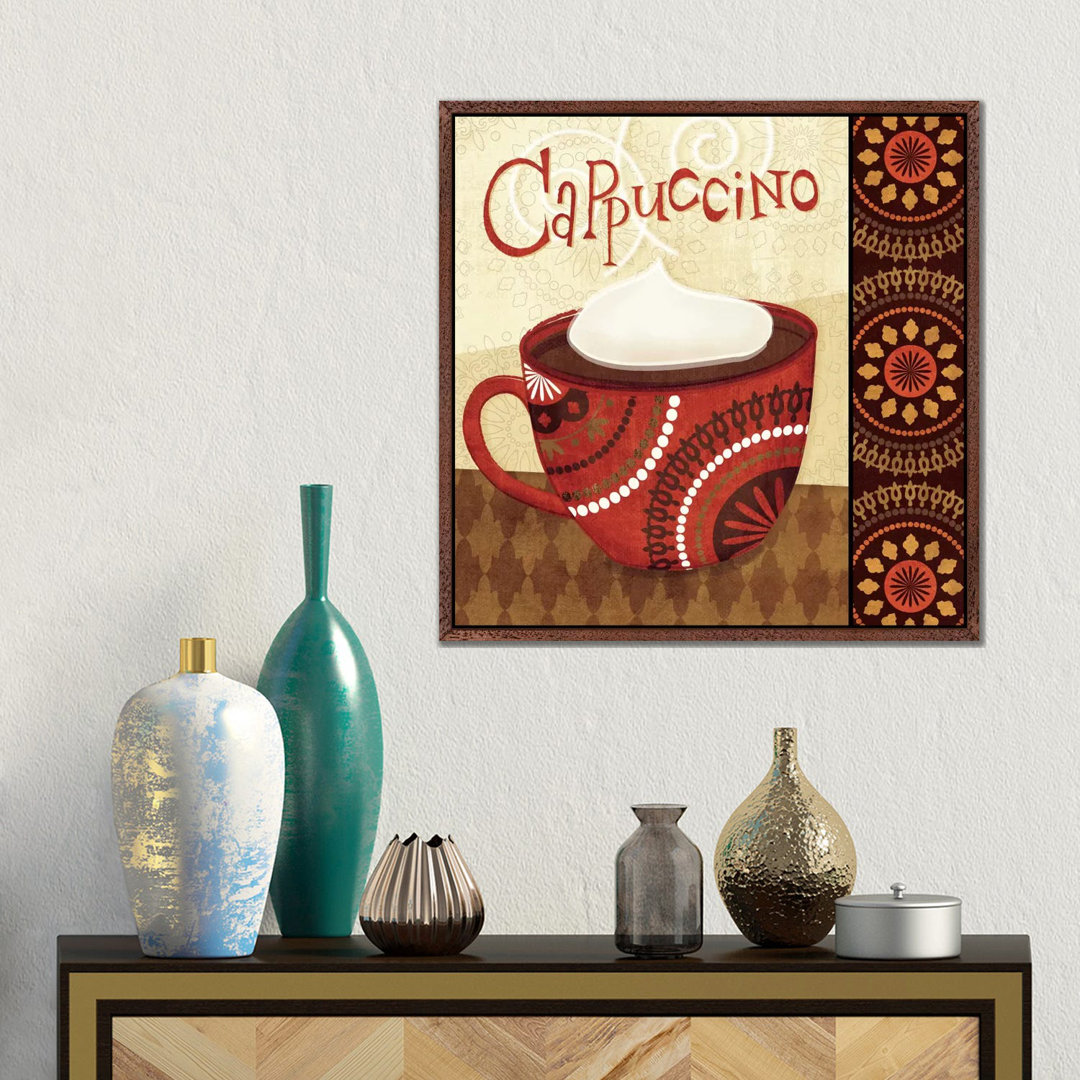 Cup Of Joe II von Veronique - Galerie-umwickelte Leinwand Giclée auf Leinwand