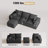 Boneless Sofa 107" No Assembly Required Modern Cloud Couch Corduroy Sectional Couches for Living Room, L-Shaped Boneless Couch with Ottoman-648523059