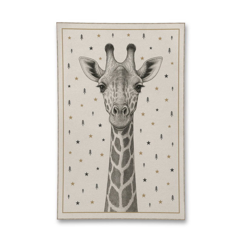 Tapis gris tissé Mosso, 3'3" x 4'11"