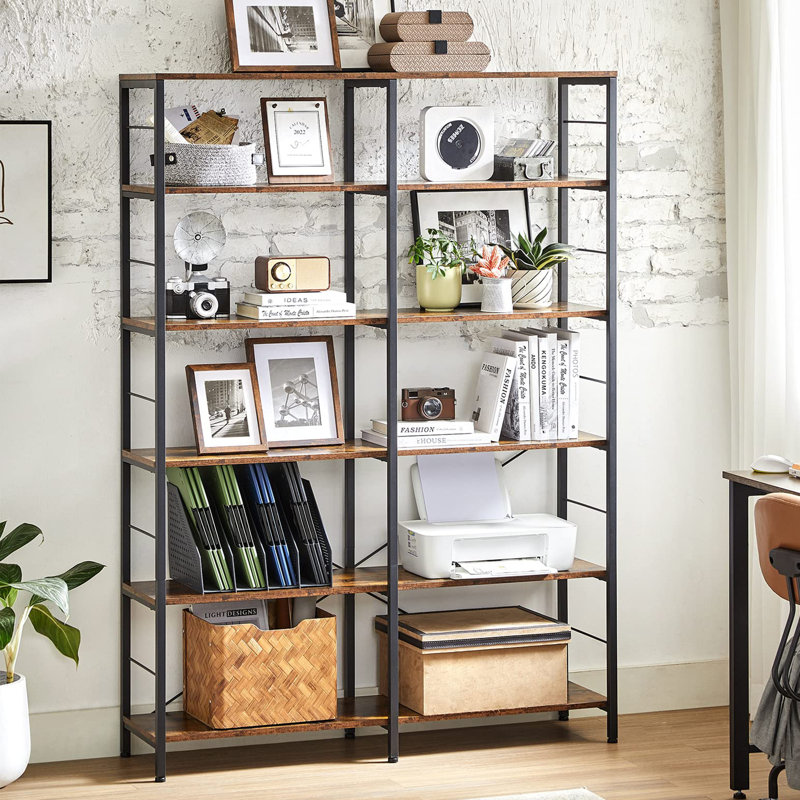 Anastatius 170 cm H x 120 cm W Standard Bookcase