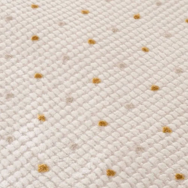Carmel Modern Dots Cream/Gold Area Rug, Rectangle 160 x 230 cm
