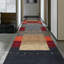 Hand Knotted Wool Area Rug in Black/Gray/Red/Beige-1486056163