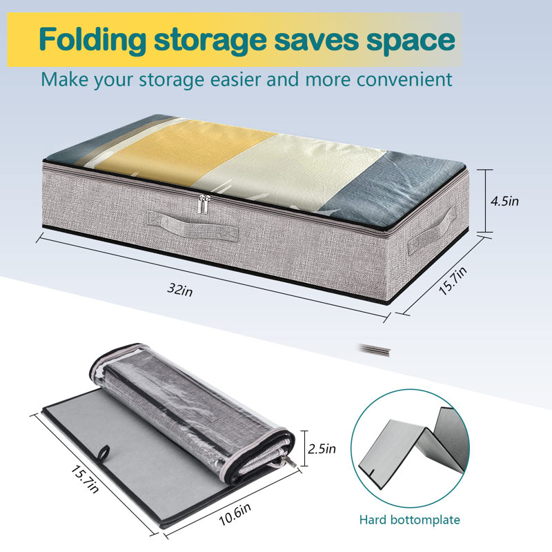 Latitude Run® Fabric Storage Bag