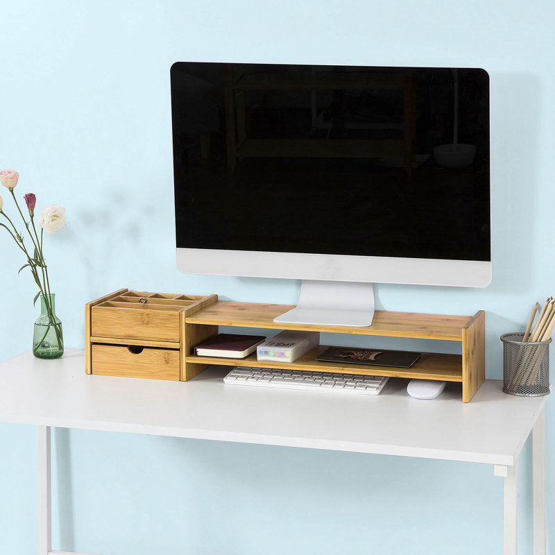 Iowa Wood Monitor Stand