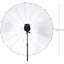 Parasol professionnel 70 pouces 180 cm avec housse de diffuseur, intérieur réfléchissant blanc et arrière noir pour éclairage de studio, flash et diffusion de lumière stroboscopique