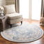 Tapis en coton touffeté à la main bleu / ivoire Cuvier-1718612102