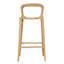 Britta 40" Tall Bar Stool, Natural