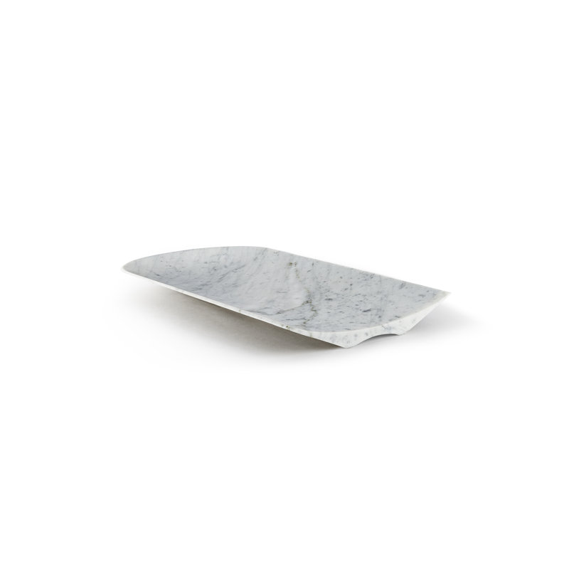 Marble Tray, White