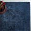 Natonia Shiny Shaggy Blue Area Rug-1360993624