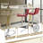 Swivel Adjustable Height Bar Stool-1250233895
