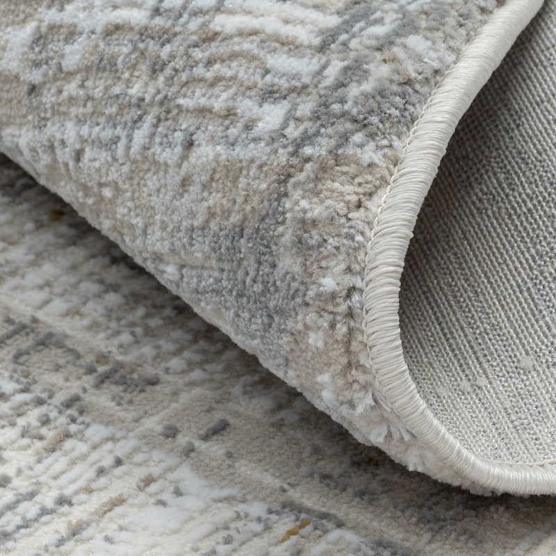 Thalia cream  Rug, Round 120cm