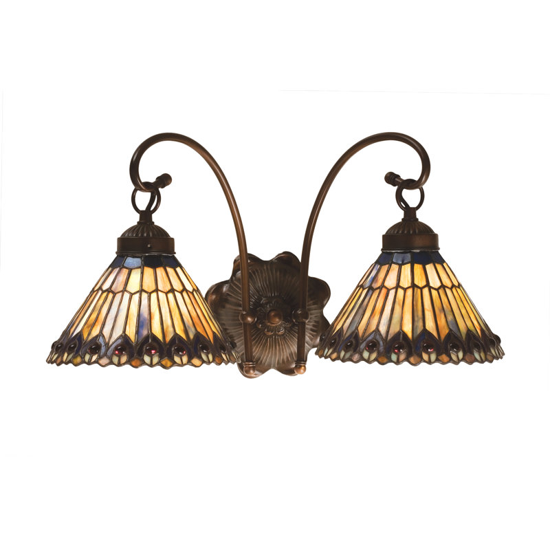 Tiffany 2 - Light Armed Sconce