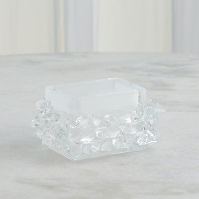 Porcupine Handmade Glass Table Vase