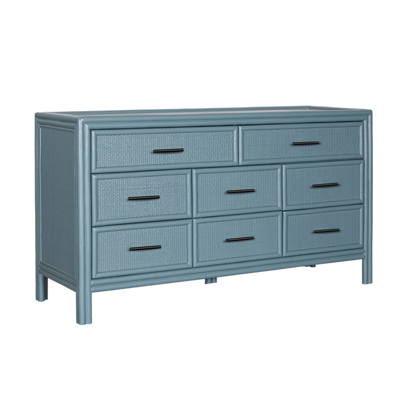 Aruba 8 - Drawer Dresser, Regatta Blue