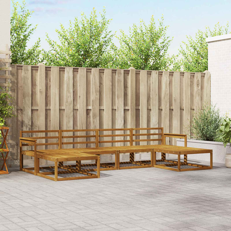 329cm Wide Patio Sectional Set