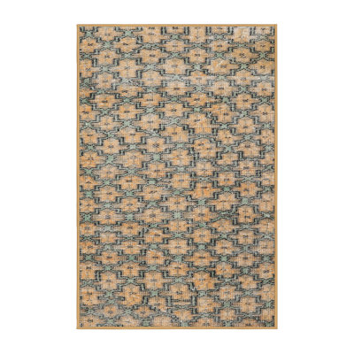 Tapis traditionnel beige / vert Colello