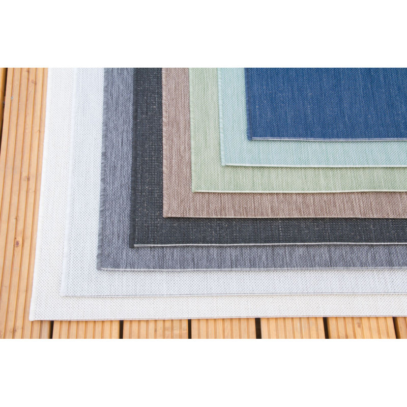 Argenziano Solid Colour Indoor / Outdoor Area Rug, Rectangular 240 x 340cm