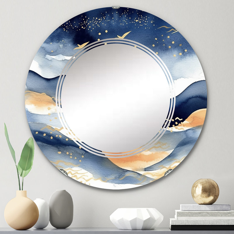 Miroir mural Zerina, 24 po x 24 po