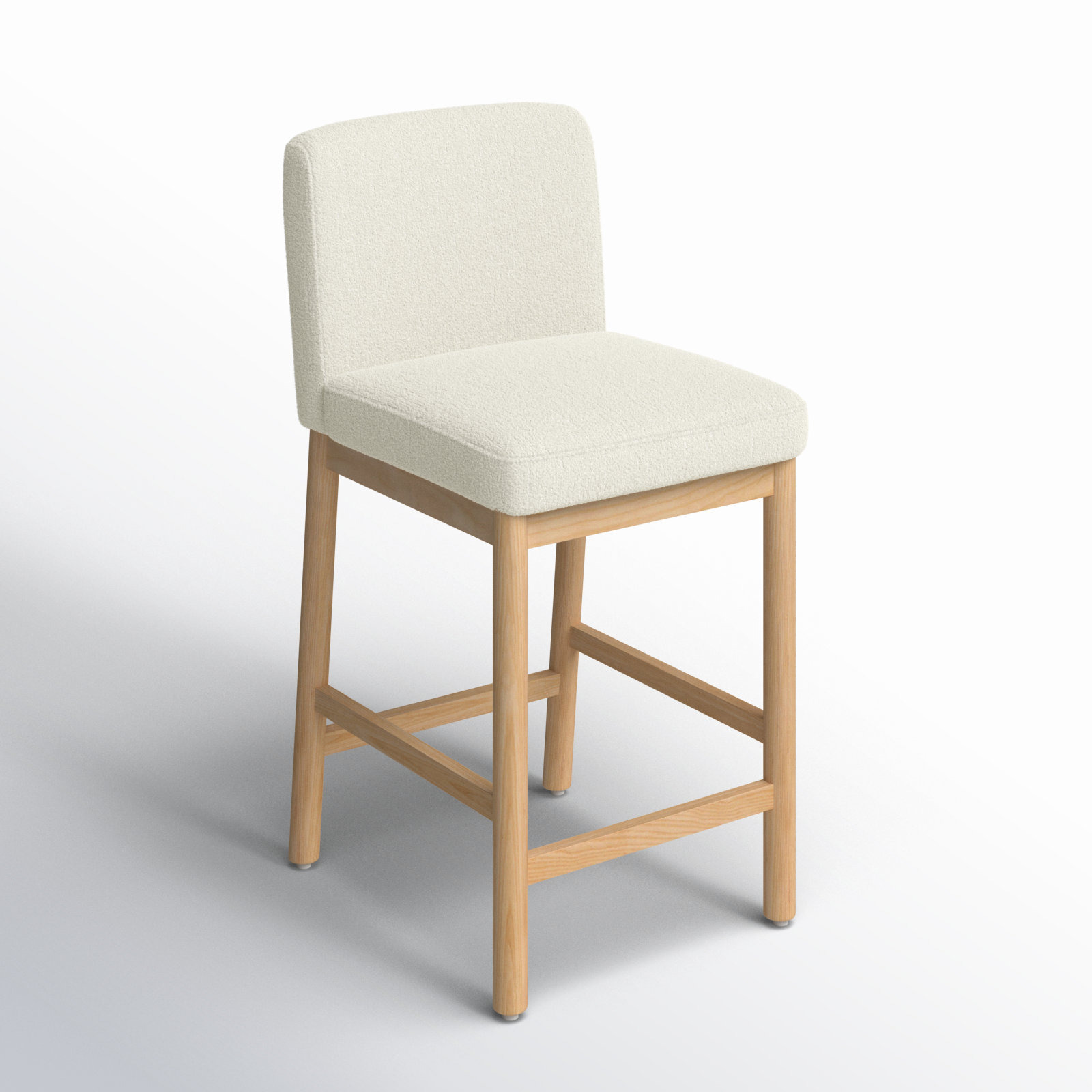 Connie 26" Bar Stool, Cream
