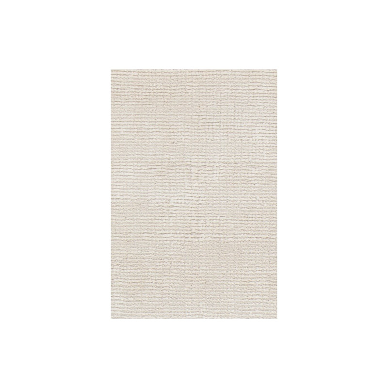 Tapis de surface crème unie Greger, Rectangle 9 pi x 13 pi