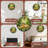 Tropical Tiger Wall Clock