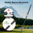 Heavy Duty Steel Shade Sail Post 9.8ft, Galvanized Outdoor Pole with 3 Adjustable Rings for Patio, Backyard, and Pool