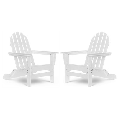 Leighton Foldable Outdoor Adirondack Set