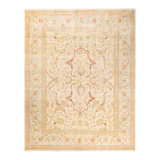 Rufaida One-of-a-Kind 8' 2" X 10' 4" Hand Knotted Area Rug