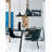 Edgewater Transparent Armless Dining Side Chairs with Wire Base-744451500-744451503-744451473