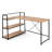 Brookbay L-Shaped Metal Base Computer Desk-99470917
