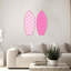 Money Talk Doll Skimboard Set of 2 Acrylic by Oliver Gal