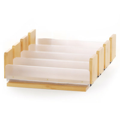 Support à épices en bambou coulissant, organisateur d'assaisonnements coulissant robuste, rangement vertical pour armoires de cuisine et garde-manger