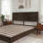 Queen Solid Wood Platform Bed with Headboard, No Box Spring Needed - 800 lbs Heavy Duty Bed Frame, Mocha-644245496-644245499