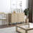 Aurel Modern 42.1" Fluted Sideboard with Sliding Doors & Shelves-114330613