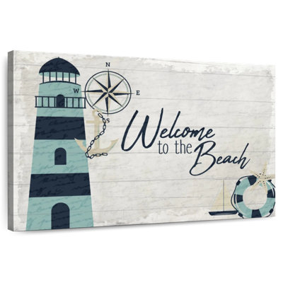 Tergel Welcome To The Beach Wood Style