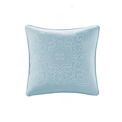 6 Piece Reversible Scalloped Edge Daybed Cover Set Blue Daybed