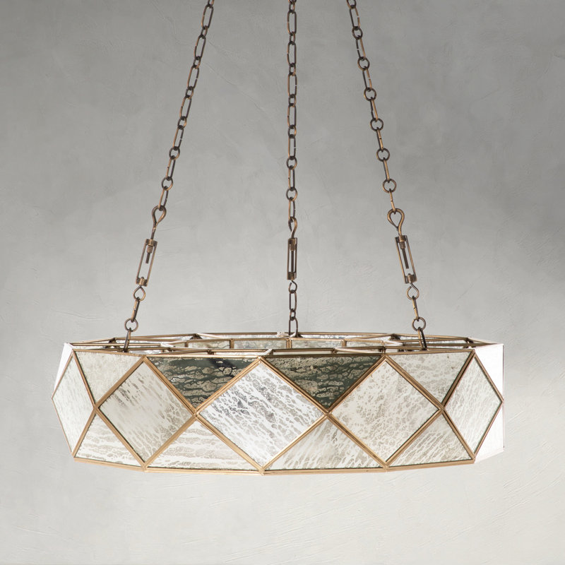 Maybelle 6 - Light Geometric Chandelier