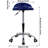 Backed Adjustable Height Ergonomic Lab Stool with Wheels-1535761495