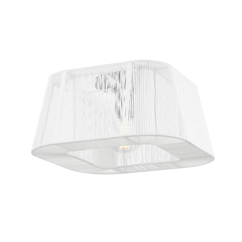 Plafonnier encastré 1 lumière Verona Beach, Laiton vieilli