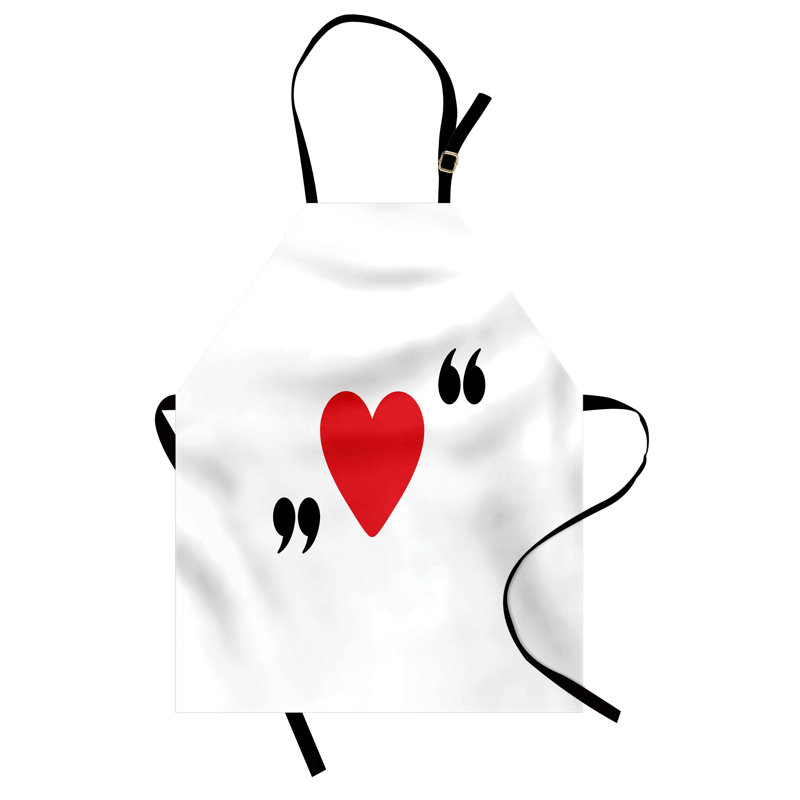 No Pattern Bib Apron