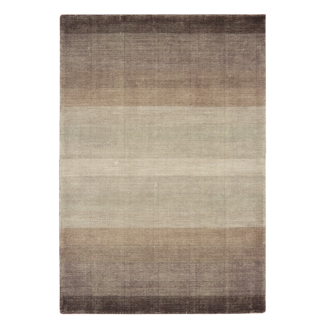 Sotira Handwoven Wool and Cotton Brown Rug