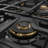 ZLINE Autograph 48 in. Satin Steel Classic Rangetop with 8 DuoPro Burners and Bronze Accents-116225241