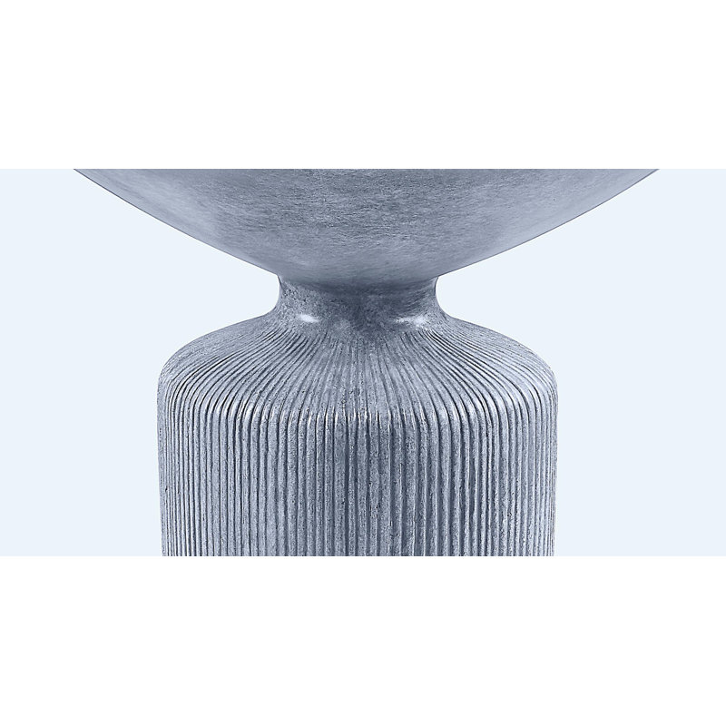 Weathered Gray Paint Edge Table