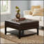 Repose-pieds rectangulaire capitonné rembourré en polyuréthane, parfait pour le confort et le style du salon et de la chambre à coucher