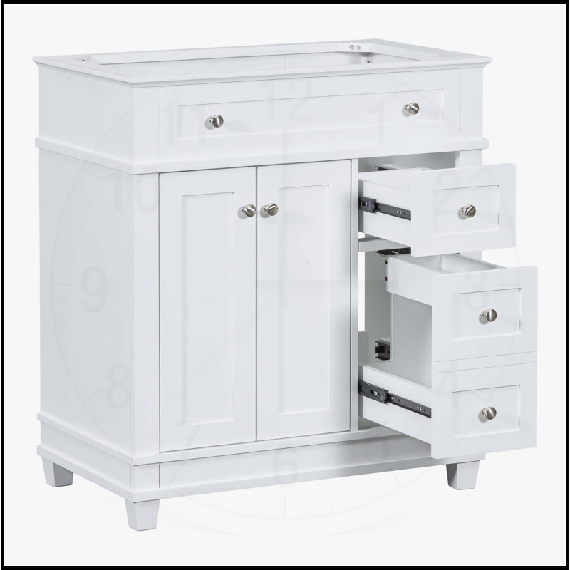 30" Bathroom Vanity Cabinet without Sink