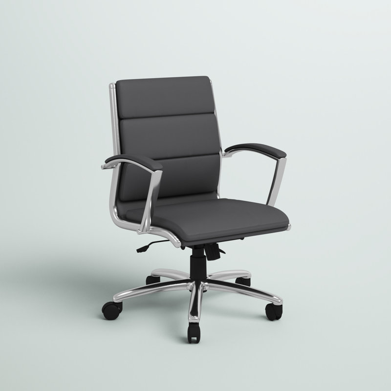 Ayres Vinyl Conference Chair, Gray 