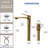 Single Hole Vessel Bathroom Faucet, Single Handle Vessel Bathroom Sink Faucet with Drain Assembly-125423820